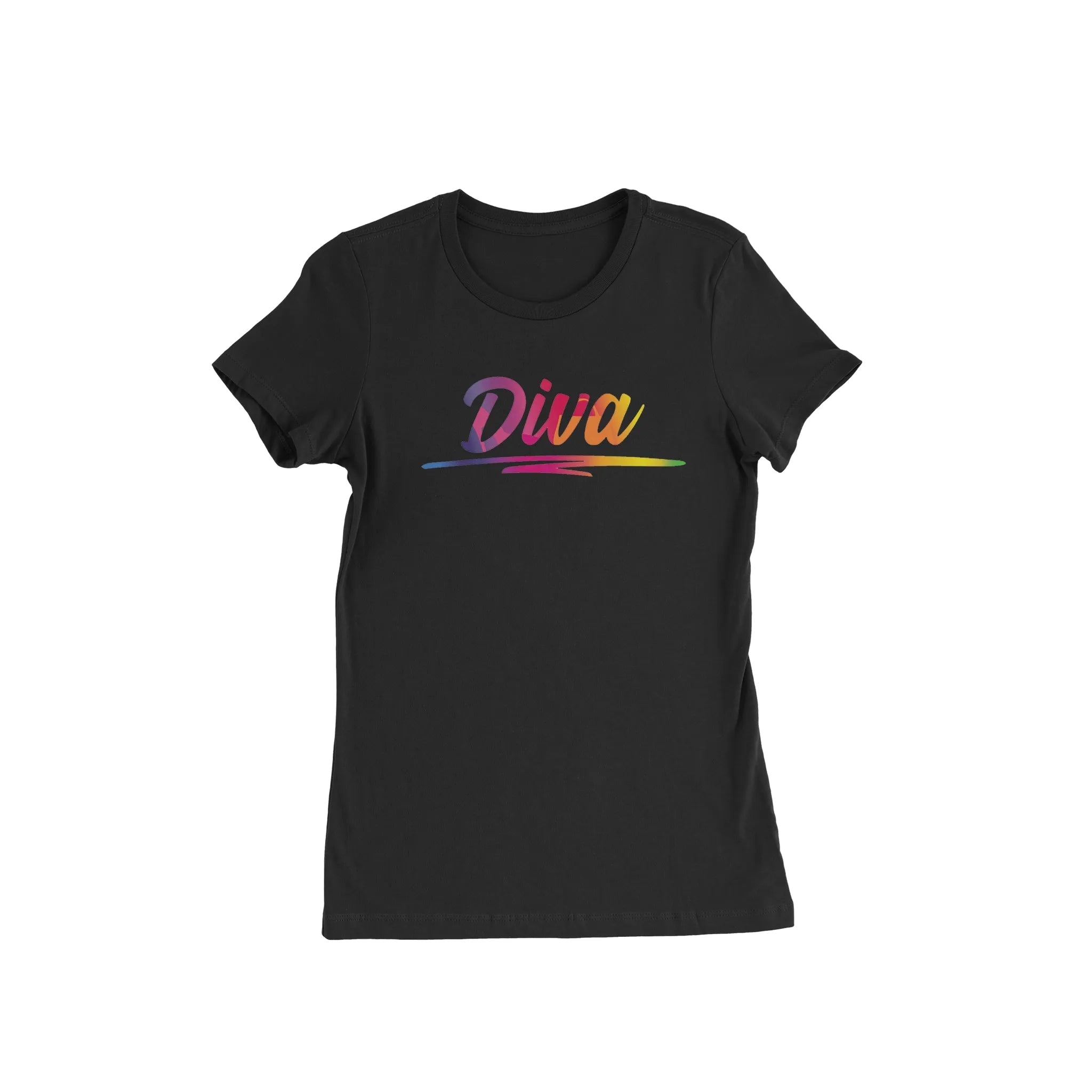 Colorful Diva T - Shirt - Diva Starr Boutique